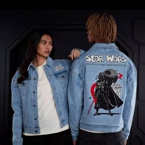 Disney Star Wars may the 4th darth Vader denim jacket